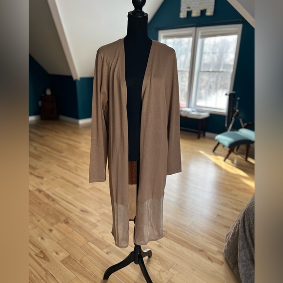 NWT The limited company long sweater/lightweight cardigan Size OX - Picture 3 of 14